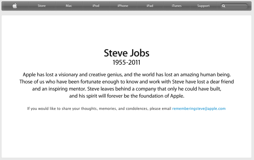 RIP Steve Jobs, I'll Miss You RIP Steve Jobs, Ill Miss You