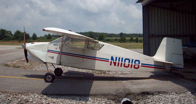 Wittman Tailwind Pilot Side